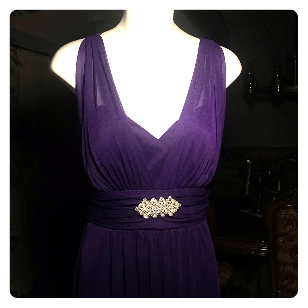 NWT Royal Purple Evening gown